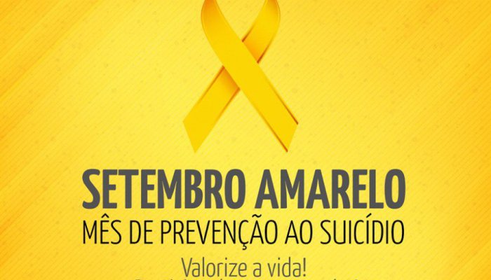 Setembro amarelo – Mês mundial de prevenção ao suicídio
